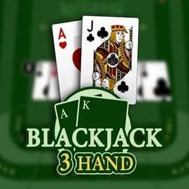 Blackjack 3H (Habanero) slot logo by Habanero at Placard Casino