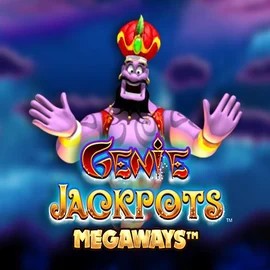 Genie Jackpots Megaways logo by Blueprint Gaming at Placard CasinoGenie Jackpots Megaways
