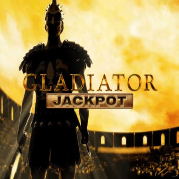 Gladiator Jackpot logo by Playtech at Placard Casino