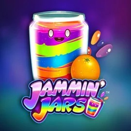 Jammin Jars online game logo by Push Gaming on placard-casino.pt