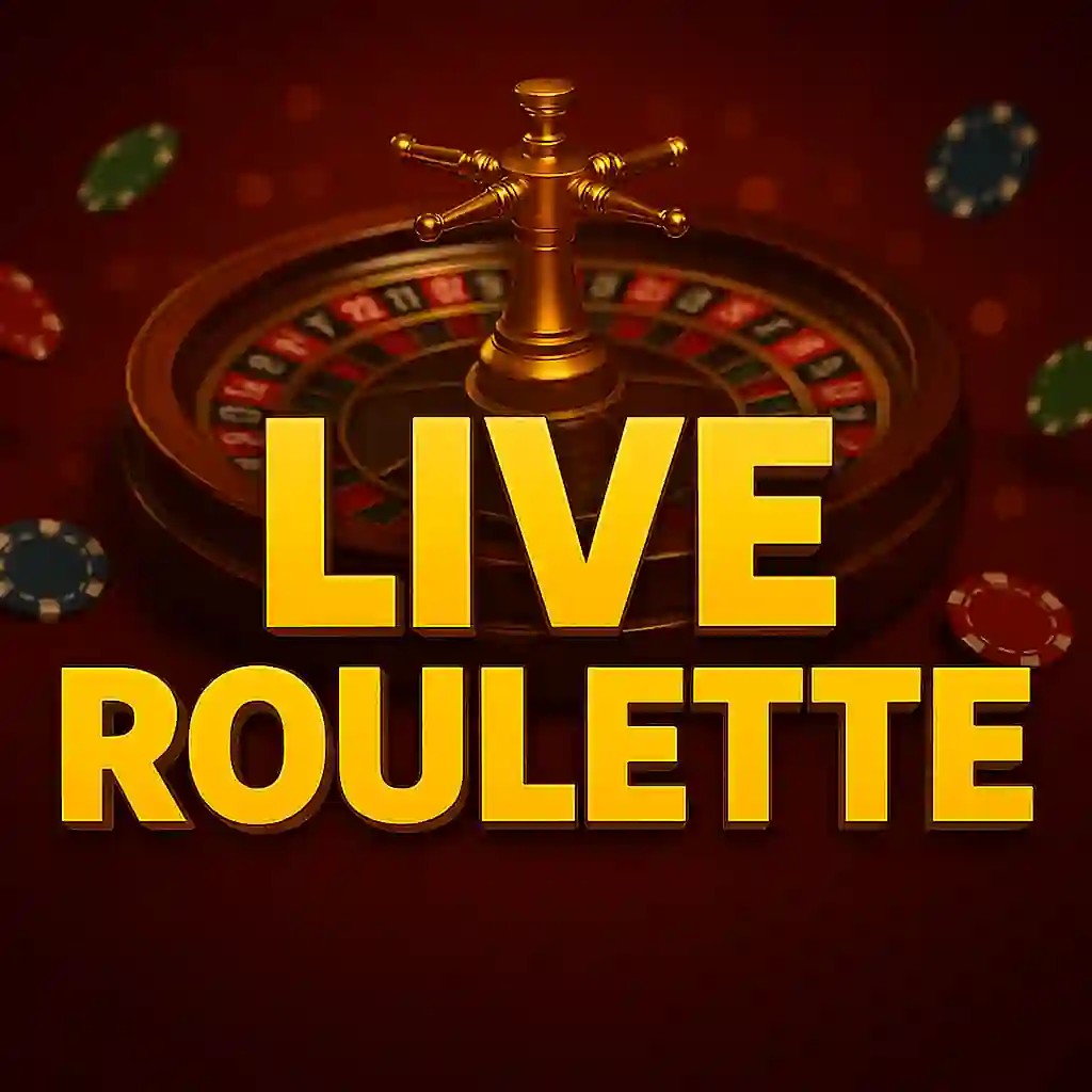 Live Roulette logo – Live Casino by Evolution at Placard Casino