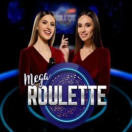Mega Roulette logo by Pragmatic Play Placard Casino