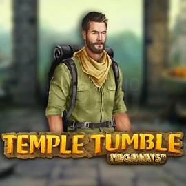 Temple Tumble Megaways slot logo by Relax Gaming at Placard CasinoTemple Tumble Megaways