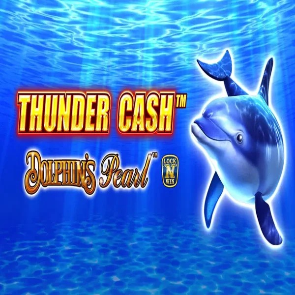 Official Slots logo: Thunder Cash Dolphins Pearl by Novomatic at Placard Casino
